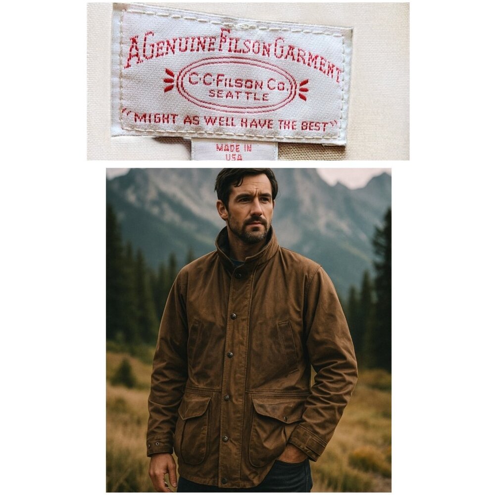 Filson Brown Lightweight Jacket - image 1